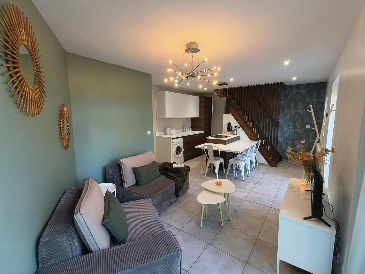 Chez Emma Et Louise - Maison Individuelle Avec Stationnement Gratuit Macon Bagian luar foto